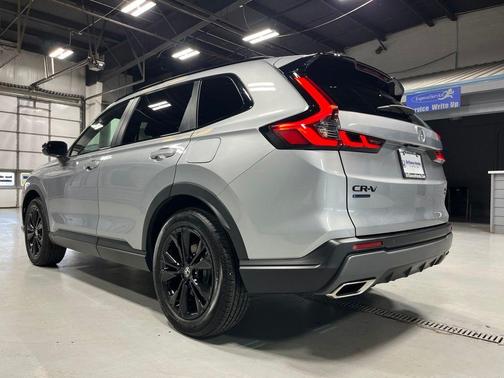 Solar Silver Metallic 2026 Honda CR-V Hybrid Sport Touring