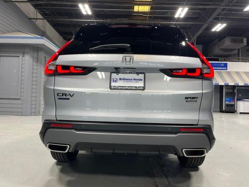 Solar Silver Metallic 2026 Honda CR-V Hybrid Sport Touring