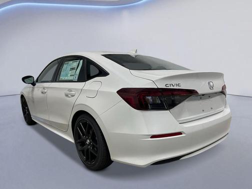 Platinum White 2026 Honda Civic Sport