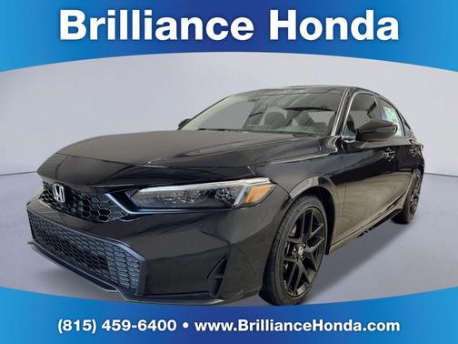 Crystal Black 2026 Honda Civic Sport