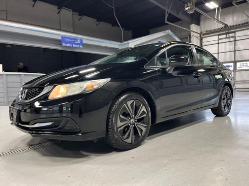 Crystal Black Pearl 2015 Honda Civic LX