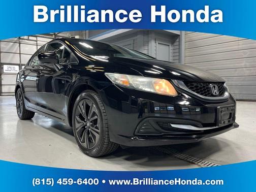 Crystal Black Pearl 2015 Honda Civic LX