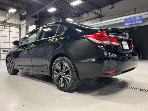 Crystal Black Pearl 2015 Honda Civic LX
