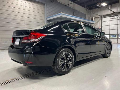 Crystal Black Pearl 2015 Honda Civic LX