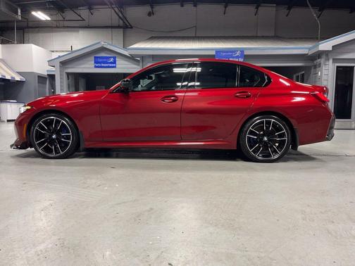 Red Metallic 2025 BMW M340 i xDrive