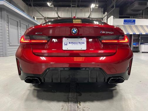 Red Metallic 2025 BMW M340 i xDrive