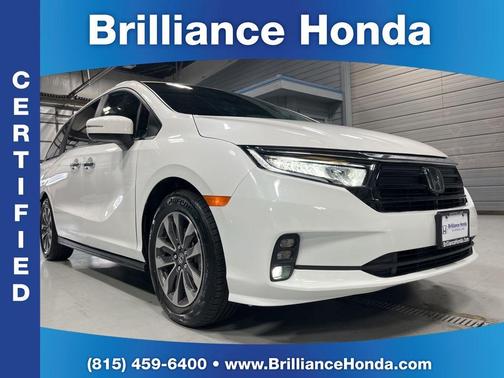 Platinum White Pearl 2024 Honda Odyssey EX-L