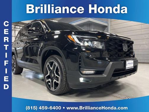 Crystal Black Pearl 2023 Honda Passport Elite