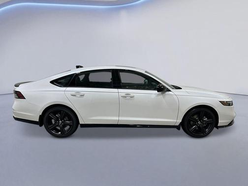 Platinum White 2026 Honda Accord Hybrid Sport-L