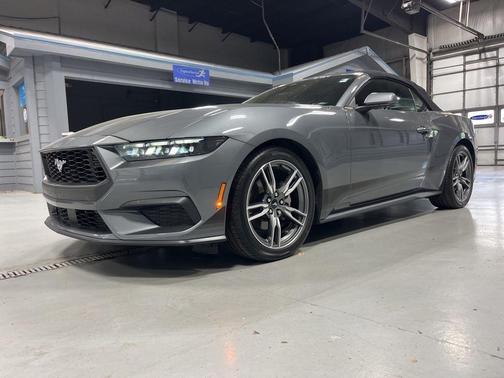 Carbonized Gray Metallic 2025 Ford Mustang EcoBoost Premium