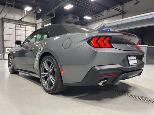 Carbonized Gray Metallic 2025 Ford Mustang EcoBoost Premium