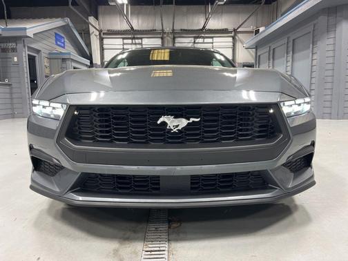 Carbonized Gray Metallic 2025 Ford Mustang EcoBoost Premium