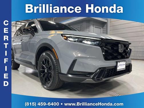 Urban Gray Pearl 2024 Honda CR-V Hybrid Sport-L