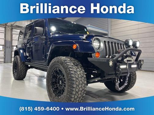 True Blue Pearlcoat 2013 Jeep Wrangler Unlimited Sport