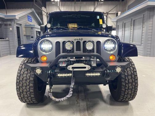 True Blue Pearlcoat 2013 Jeep Wrangler Unlimited Sport