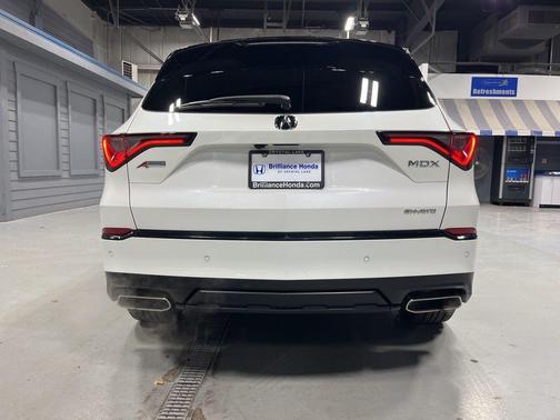 Platinum White Pearl 2023 Acura MDX A-Spec