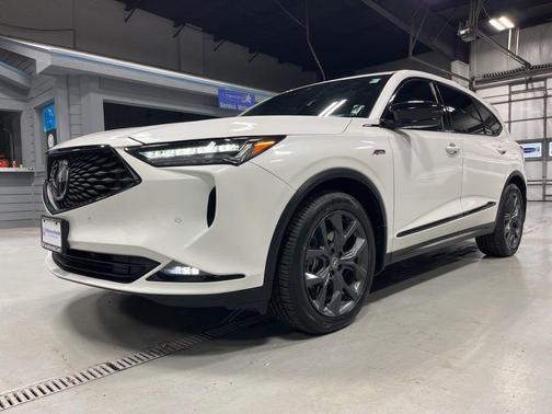 Platinum White Pearl 2023 Acura MDX A-Spec