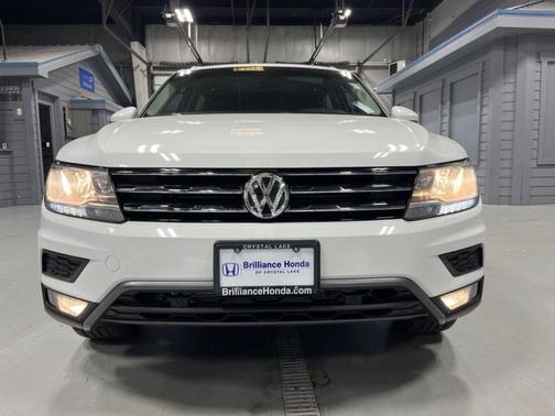 Pure White 2021 Volkswagen Tiguan 2.0T SEL