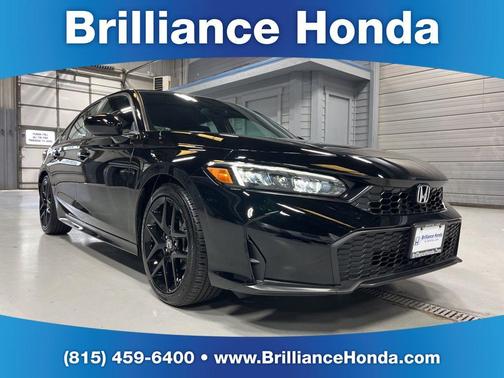 Crystal Black Pearl 2026 Honda Civic Sport