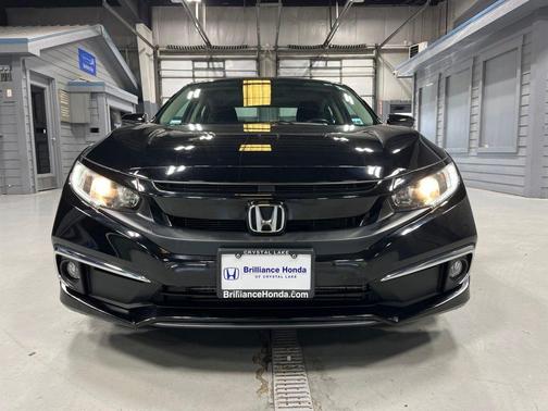 Crystal Black Pearl 2019 Honda Civic EX