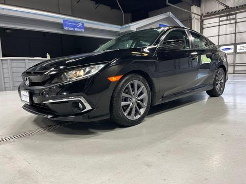 Crystal Black Pearl 2019 Honda Civic EX