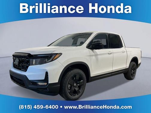 Platinum White 2026 Honda Ridgeline Black Edition