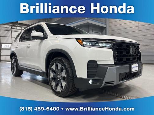 Platinum White Pearl 2026 Honda Pilot Elite