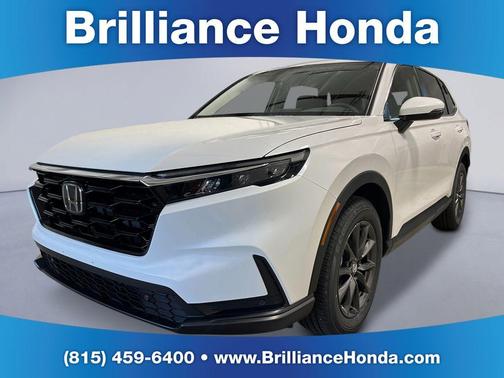 Platinum White 2026 Honda CR-V EX-L