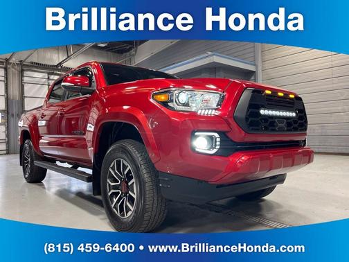 Barcelona Red Metallic 2021 Toyota Tacoma TRD Sport
