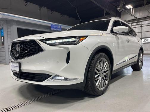 Platinum White Pearl 2022 Acura MDX Advance