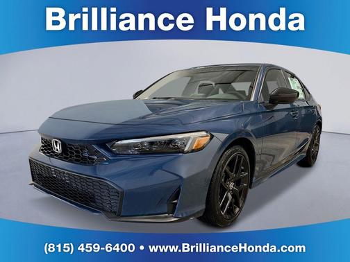 Blue Lagoon 2026 Honda Civic Hybrid Sedan