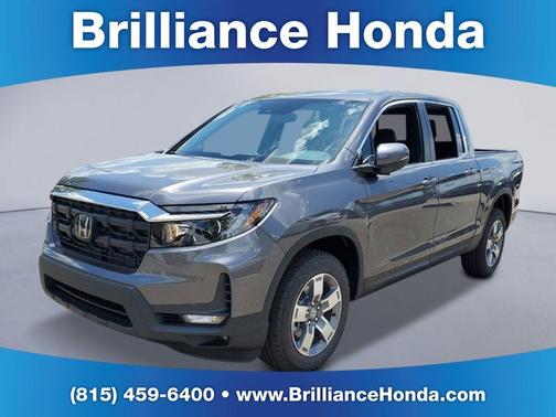 Modern Steel Metallic 2026 Honda Ridgeline RTL Truck