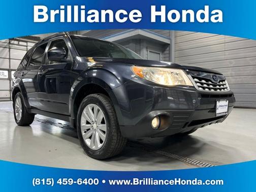 Dark Gray Metallic 2012 Subaru Forester 2.5X Limited