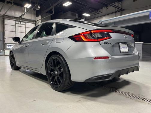 Solar Silver Metallic 2026 Honda Civic Sport
