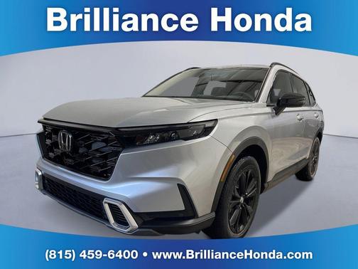 Silver 2026 Honda CR-V Hybrid Sport Touring