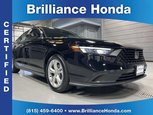 Crystal Black Pearl 2023 Honda Accord LX