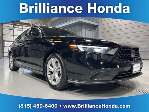 Crystal Black Pearl 2023 Honda Accord LX