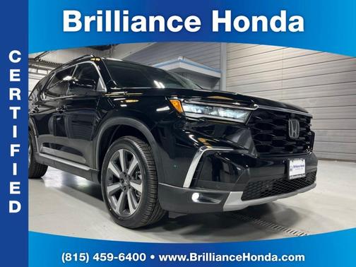 Crystal Black Pearl 2023 Honda Pilot Elite