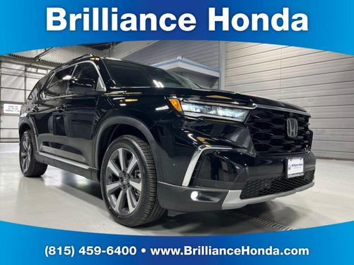 Crystal Black Pearl 2023 Honda Pilot Elite