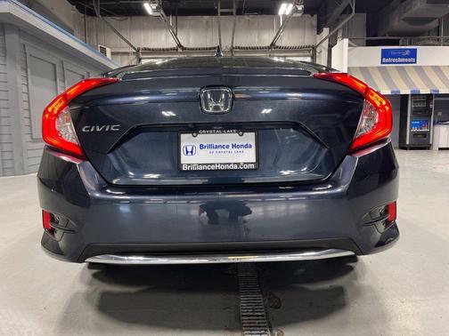 Cosmic Blue Metallic 2019 Honda Civic EX-L