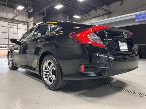 Crystal Black Pearl 2017 Honda Civic LX