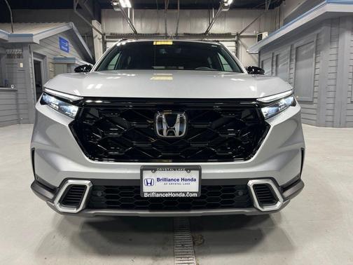 Solar Silver Metallic 2026 Honda CR-V Hybrid Sport Touring
