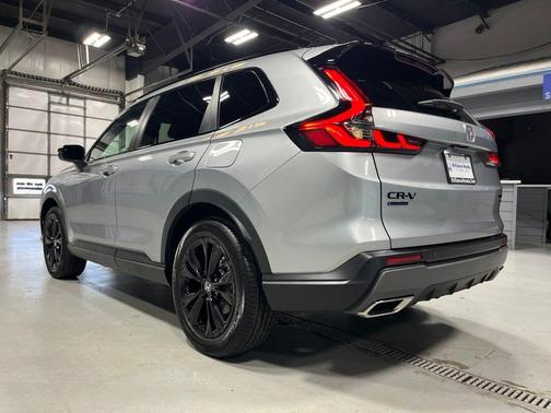Solar Silver Metallic 2026 Honda CR-V Hybrid Sport Touring