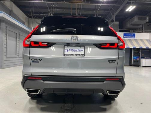 Solar Silver Metallic 2026 Honda CR-V Hybrid Sport Touring