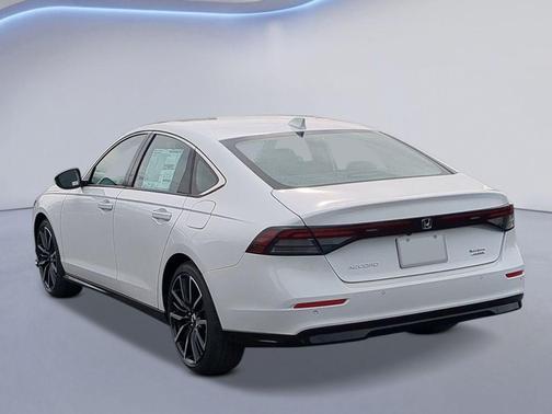 Platinum White 2026 Honda Accord Hybrid Touring