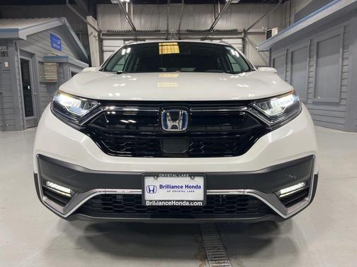 Platinum White Pearl 2022 Honda CR-V Hybrid Touring