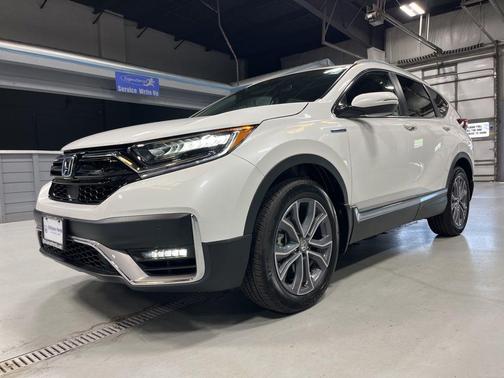 Platinum White Pearl 2022 Honda CR-V Hybrid Touring