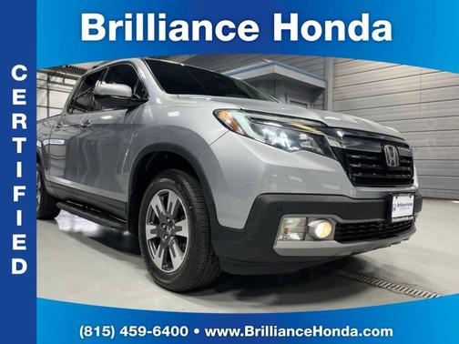 Silver 2017 Honda Ridgeline RTL-E