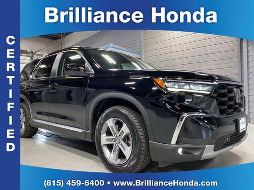 Crystal Black Pearl 2024 Honda Pilot EX-L