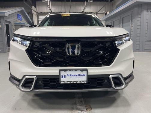 Platinum White Pearl 2026 Honda CR-V Hybrid Sport Touring
